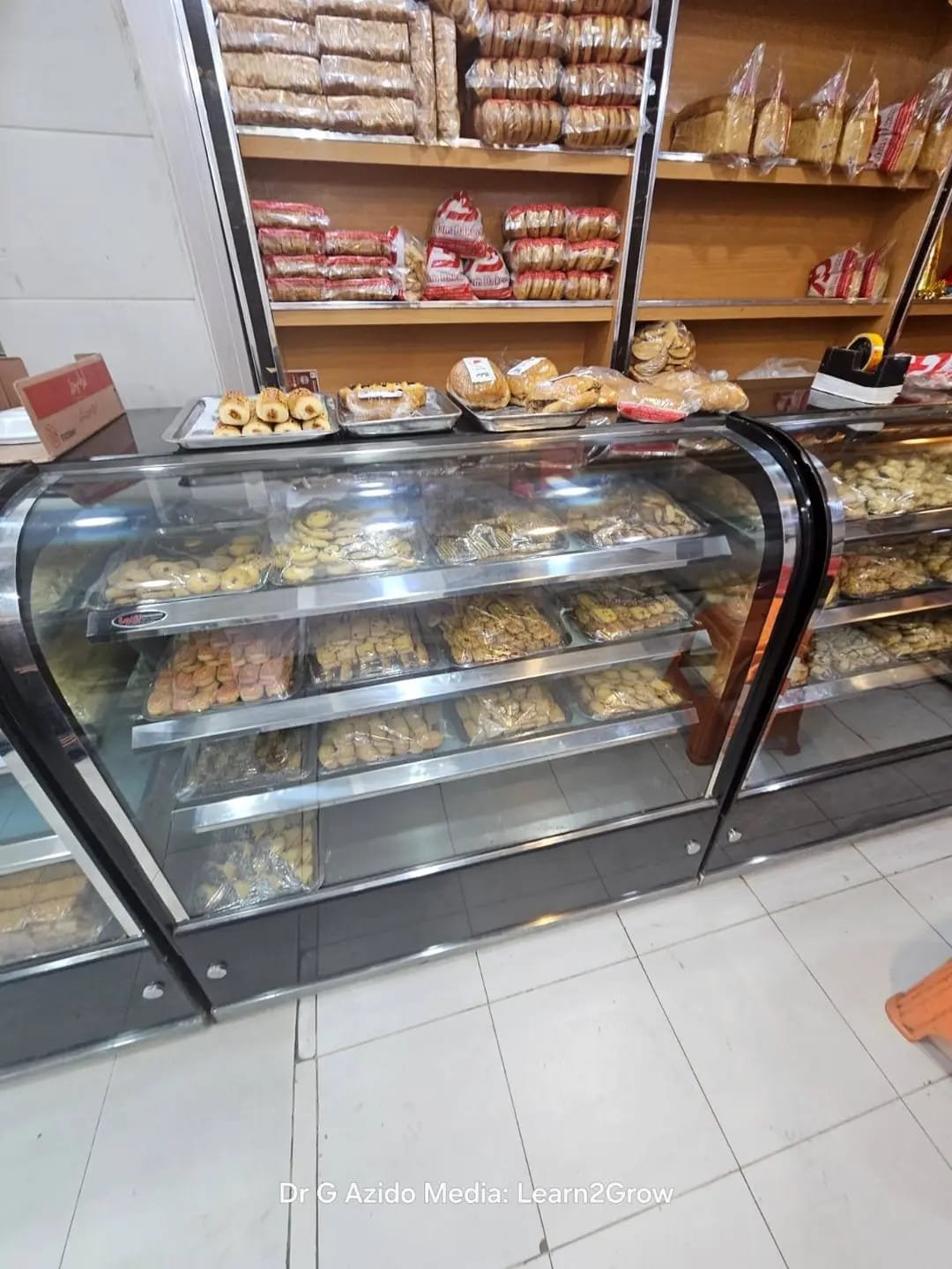 Fresh biscuits at Adam Bakers