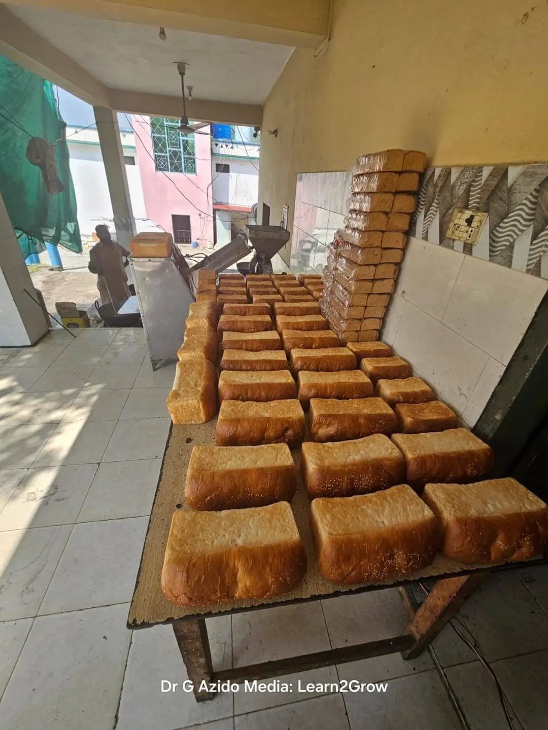 Fresh bread at Adam Bakers