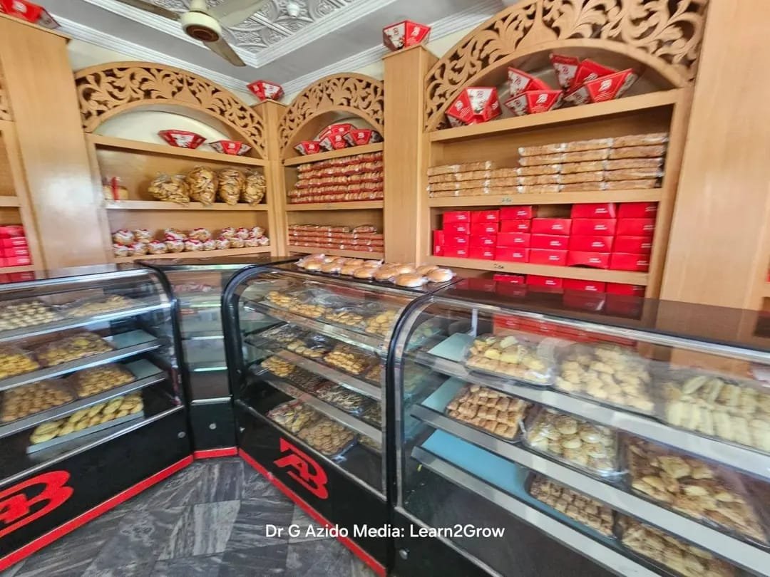 Adam Bakers shop interior